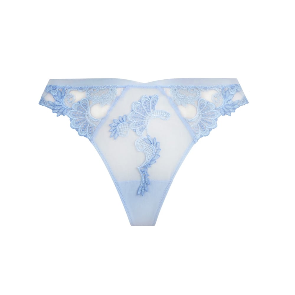 Lise Charmel Lingerie Dressing Floral String blauw ACC0088