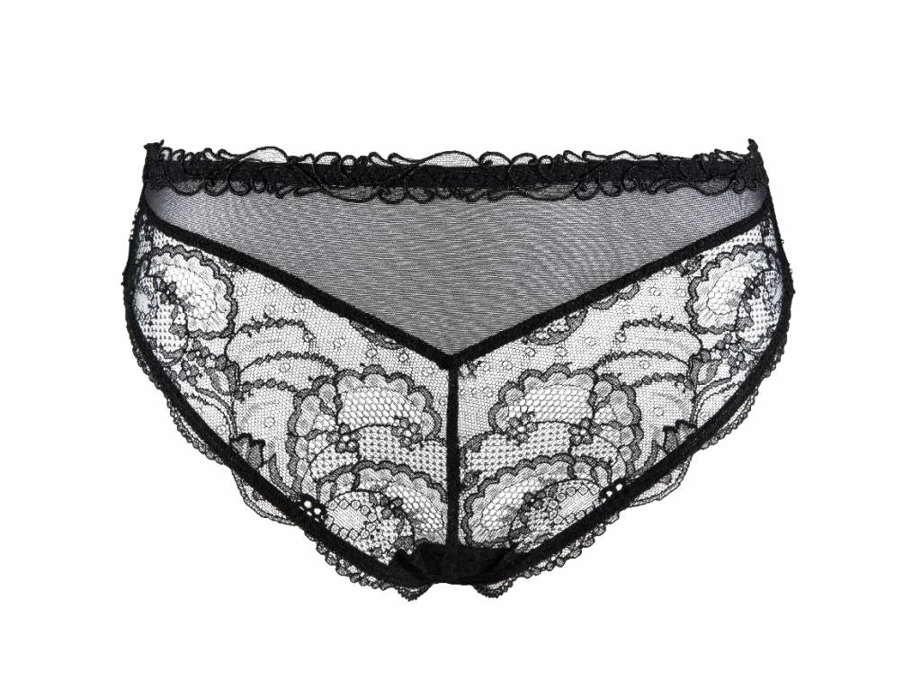 Lise Charmel Lingerie Soir de Venise Hoge Taille slip zwart ACA0303