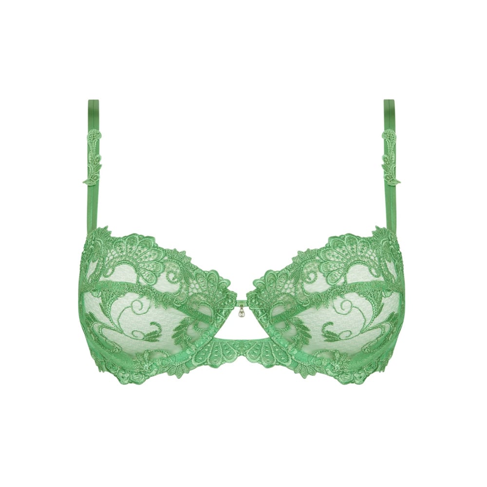 Lise Charmel Lingerie Dressing Floral Balconnet BH groen ACC3088