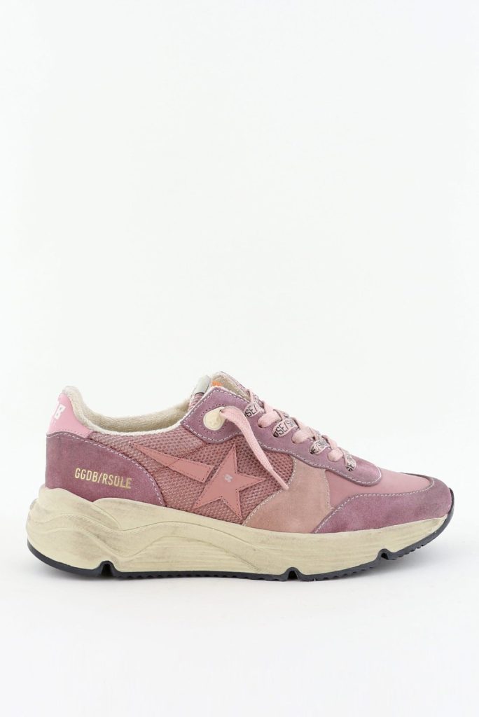 Golden Goose sneakers Running Sole vintage roze