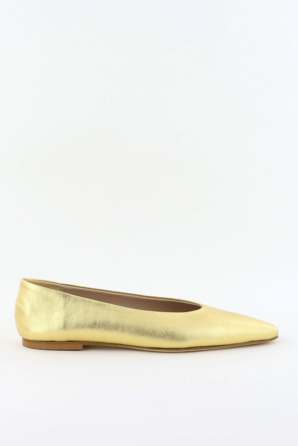 Odare ballerina&apos;s Bilbao metallic goud