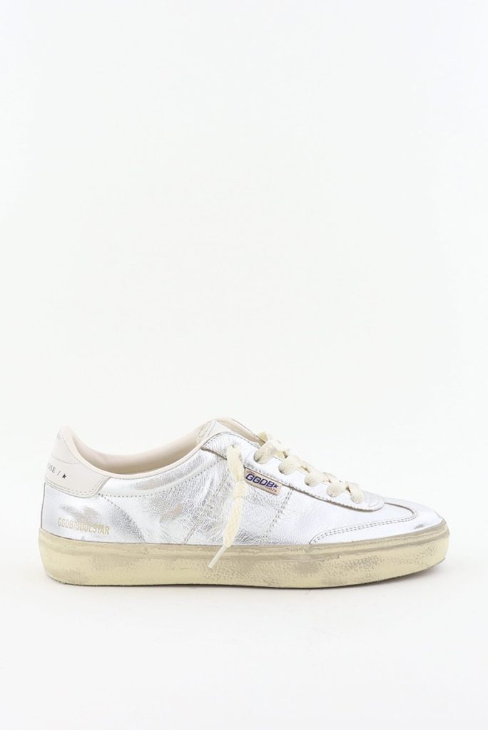 Golden Goose sneakers Soulstar metallic zilver