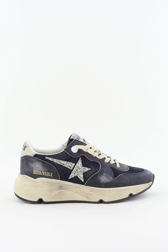 Golden Goose sneakers Running Sole iconische ster logo blauw