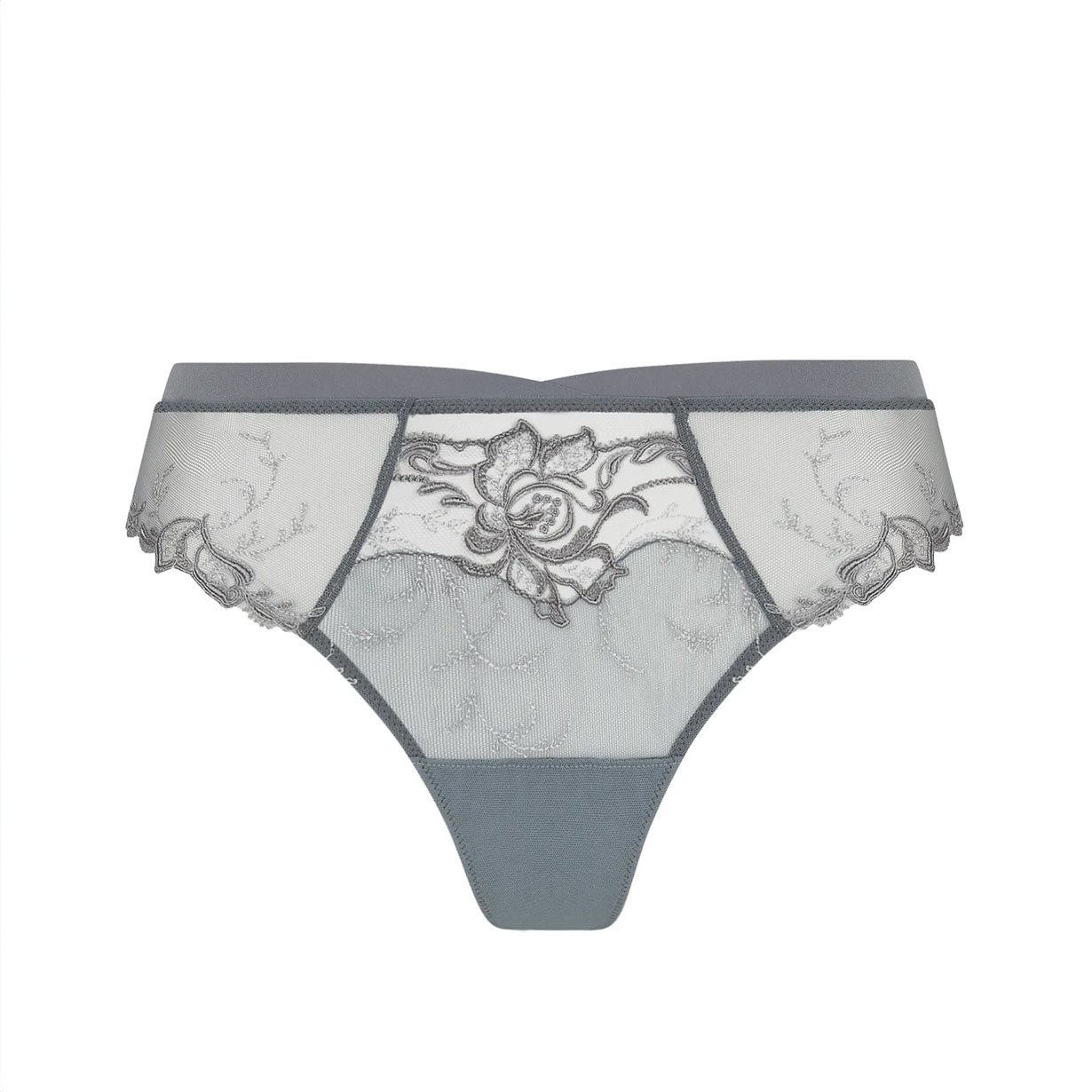 Lise Charmel Lingerie Source Beauté String grijs/taupe ACH0072