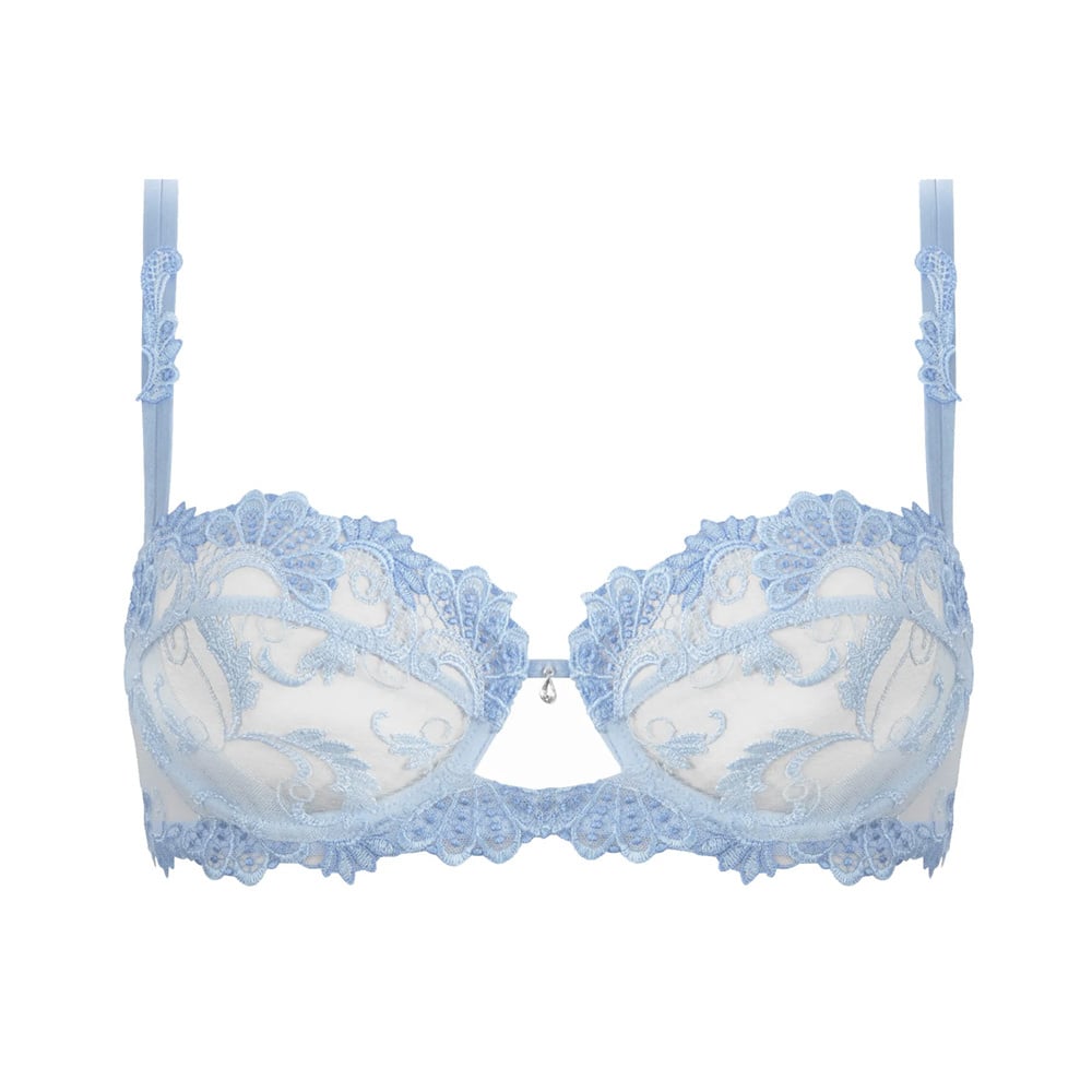 Lise Charmel Lingerie Dressing Floral Balconnet BH blauw ACC3088