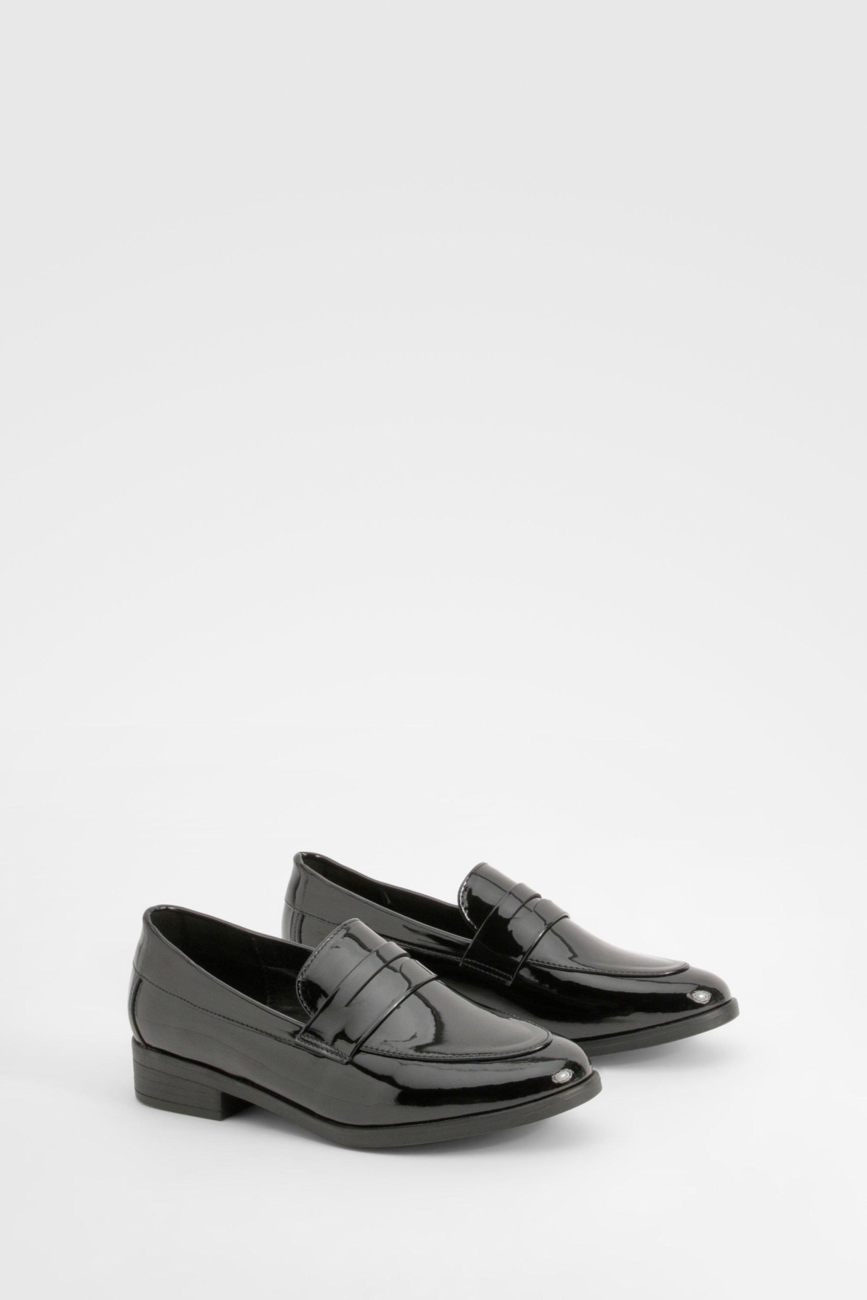 Brede Nepleren Loafers