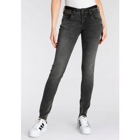 Herrlicher Slim fit jeans Touch met versierde achterzakken