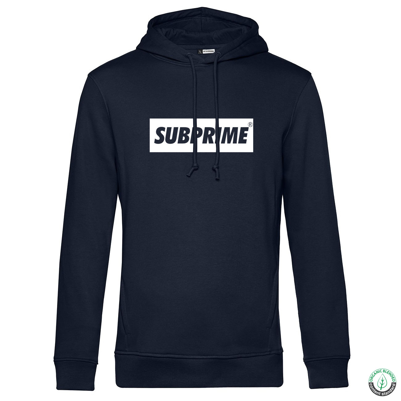 Hoodie Block Navy