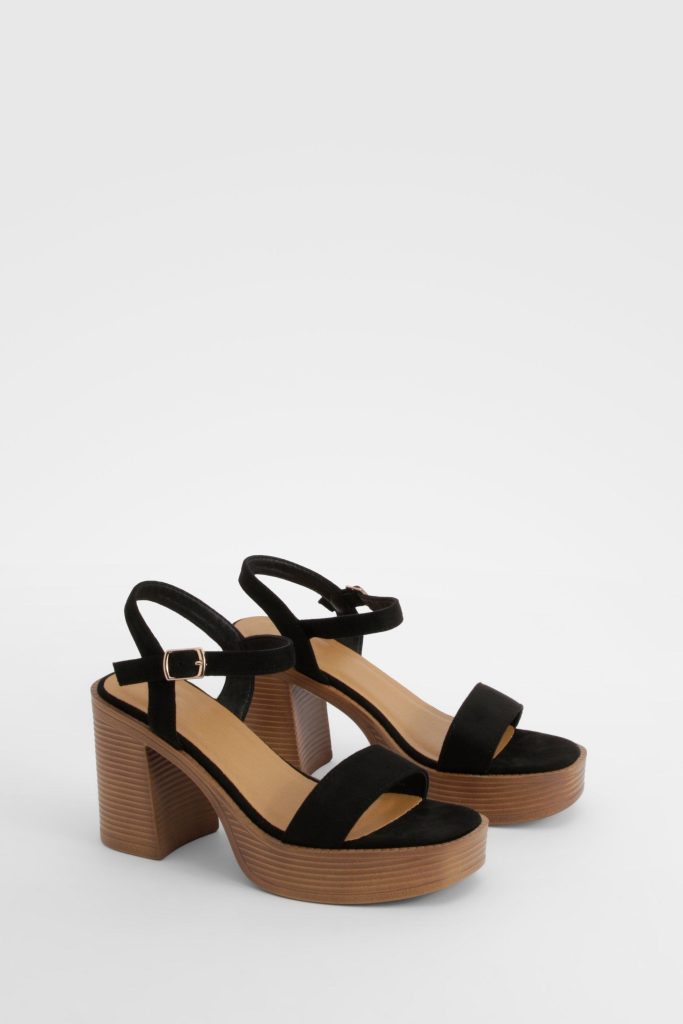 Sandalen Met Blokhakken