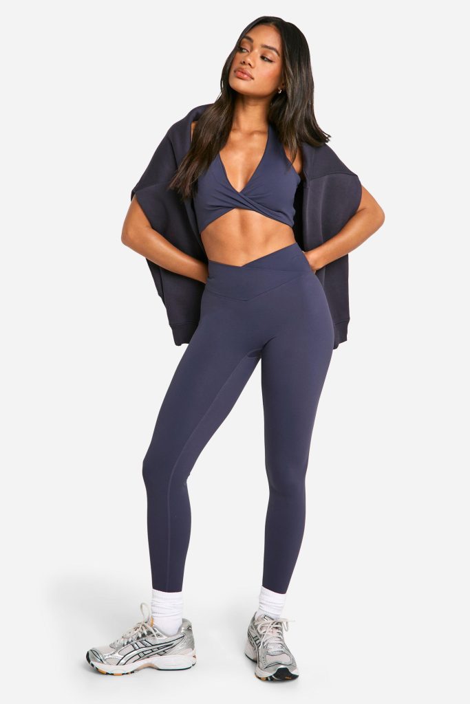 Superzachte Dsgn Studio Leggings Met Wikkel Taille