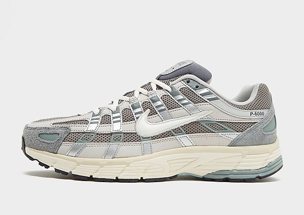 Nike Nike P-6000 Schoenen - Flat Pewter/Light Iron Ore/Metallic Silver/White- Heren