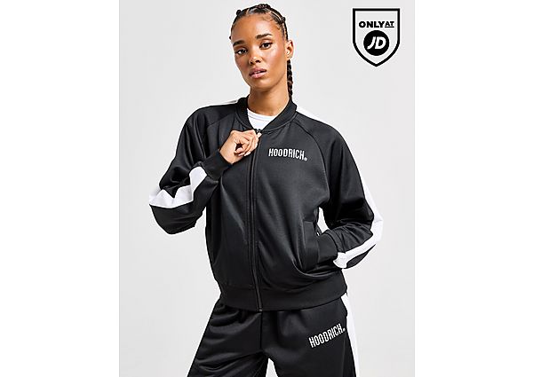 Hoodrich Selena Poly Track Top - Black- Dames