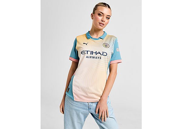 PUMA Manchester City FC 2024/25 Fourth Shirt Dames - White- Dames