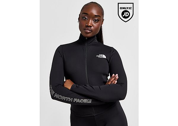 The North Face Fade Performance Full-Zip Top - Black- Dames