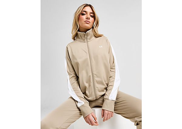 Under Armour Tricot Tracksuit - City Khaki- Dames