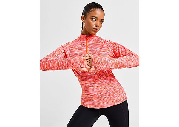 MONTIREX Trail 1/4 Zip Top - Orange- Dames