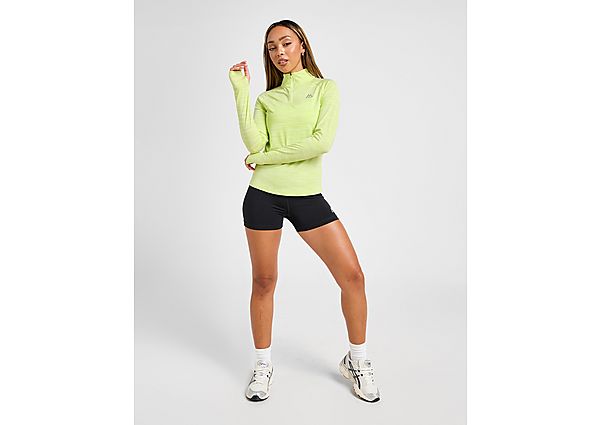 MONTIREX Trail 1/4 Zip Top - Yellow- Dames