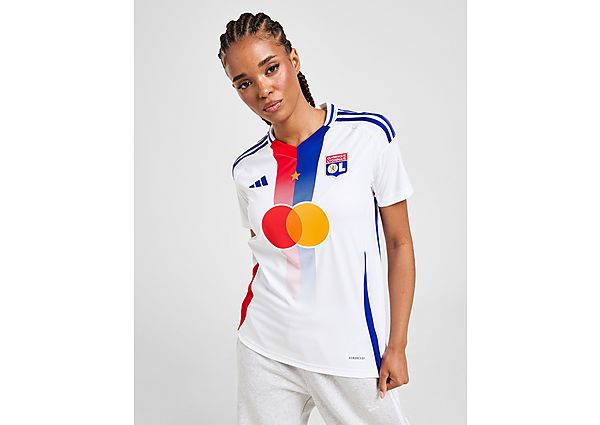 adidas Olympique Lyon 2024/25 Home Shirt Dames - White- Dames