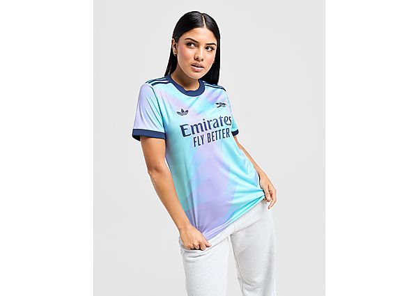 adidas Arsenal 24/25 Derde Shirt - Clear Aqua / Light Flash Purple- Dames