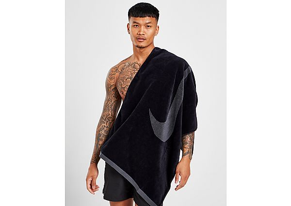 Nike Large Sport Towel - Black- Dames