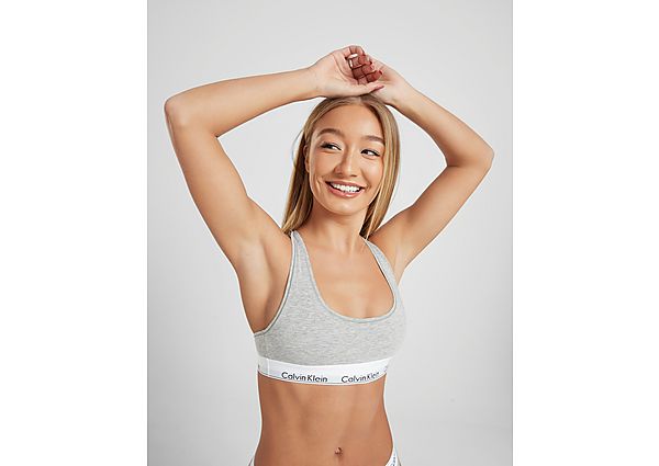 Calvin Klein Underwear Modern Cotton Bralette Dames - Grey- Dames