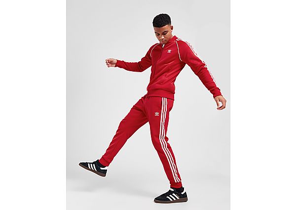 adidas Originals SST Track Pants - Better Scarlet- Heren