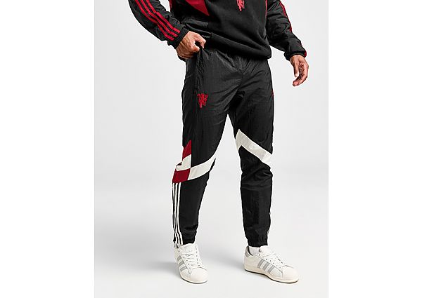 adidas Originals Manchester United Originals Trainingsbroek - Black / Mufc Red- Heren