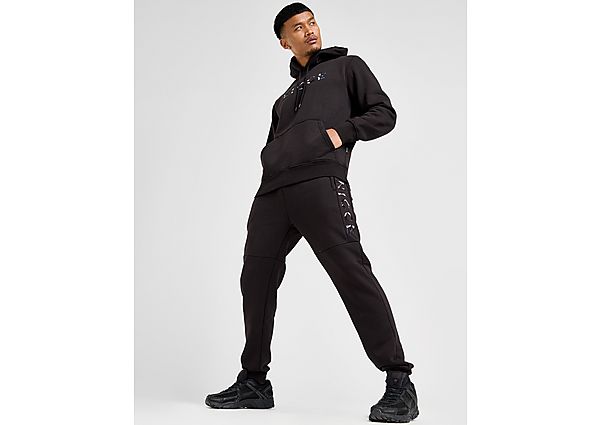 Nicce Mercury Camo Joggers - Black- Heren