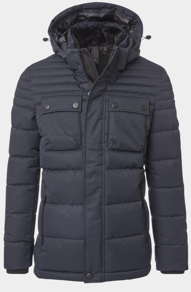 Casamoda Winterjack Blauw Outdoor Winterjacke gesteppt 544297200/108