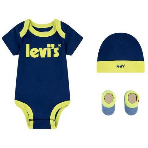 Levi's Kidswear Body met korte mouwen Newborn-cadeauset (set