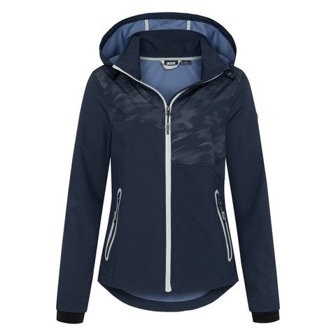 LPO Softshell-jack MECATINA PEAK III WMN met afneembare capuchon