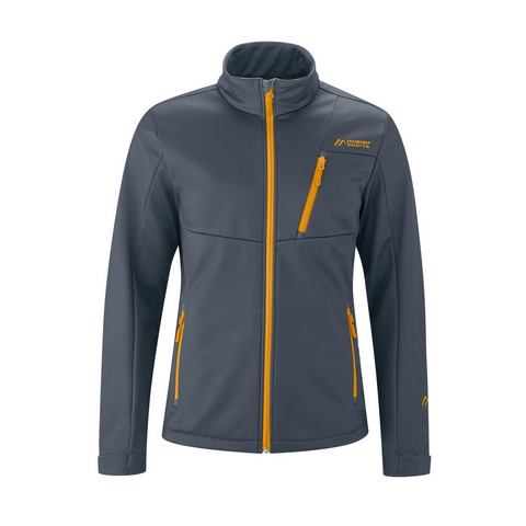 Maier Sports Softshell-jack Luano Modieus softshell-jack voor koude dagen