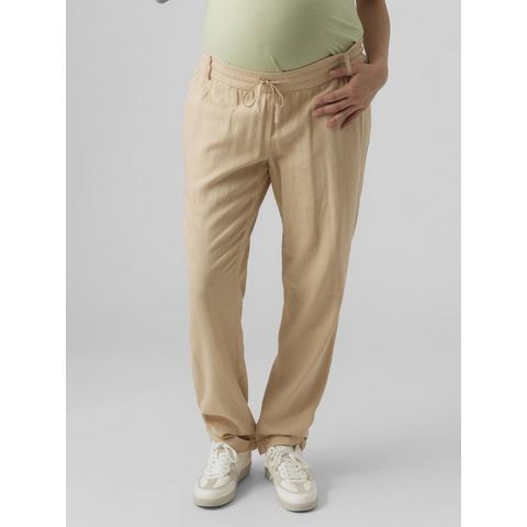 Mamalicious Zwangerschapsbroek MLBEACH WOVEN STRING PANT NOOS