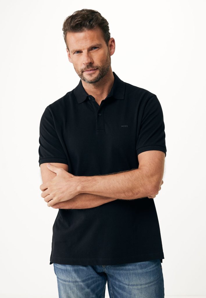 Peter Basic Piqué Polo Regular Fit Zwart