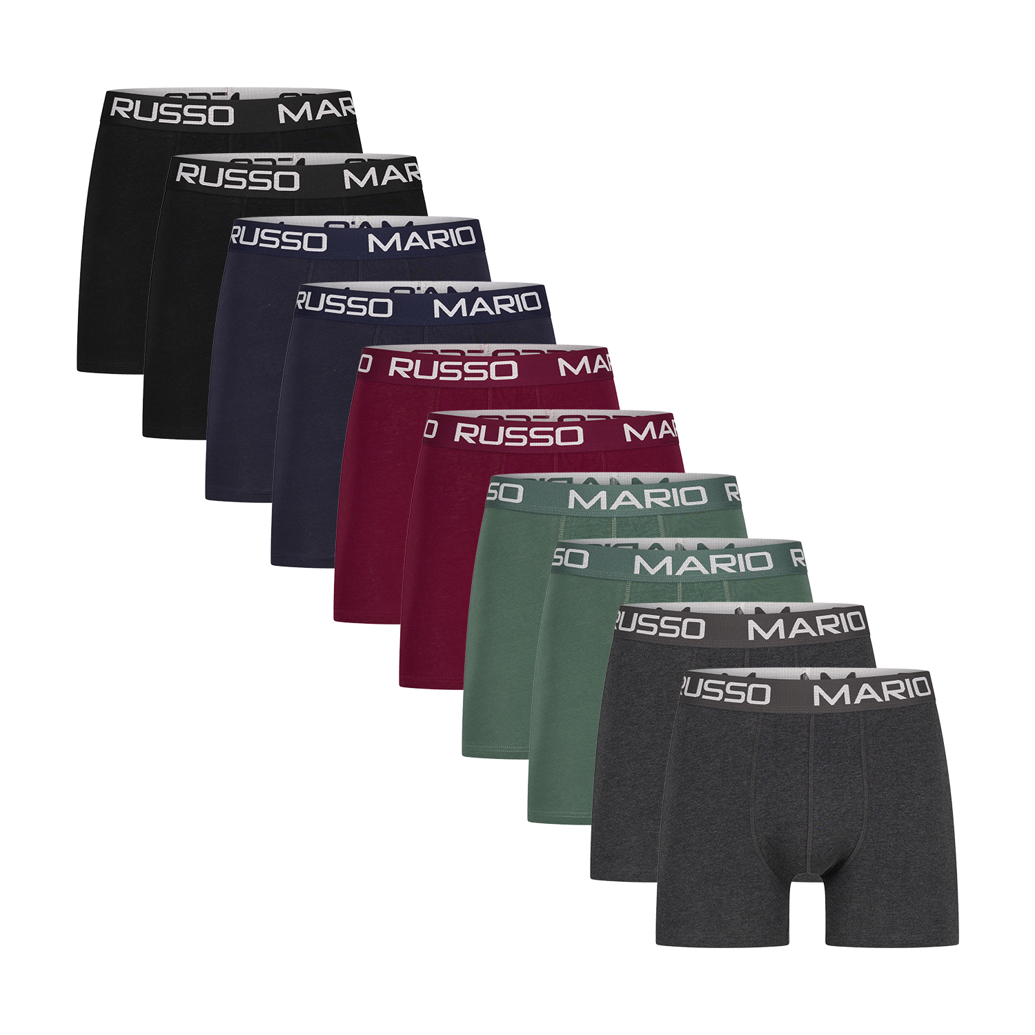 10-Pack Basic Boxers