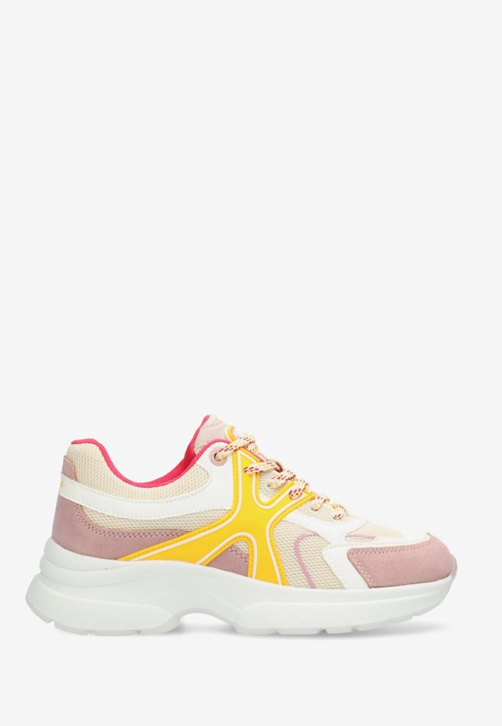 Sneaker Loyce Roze/Geel