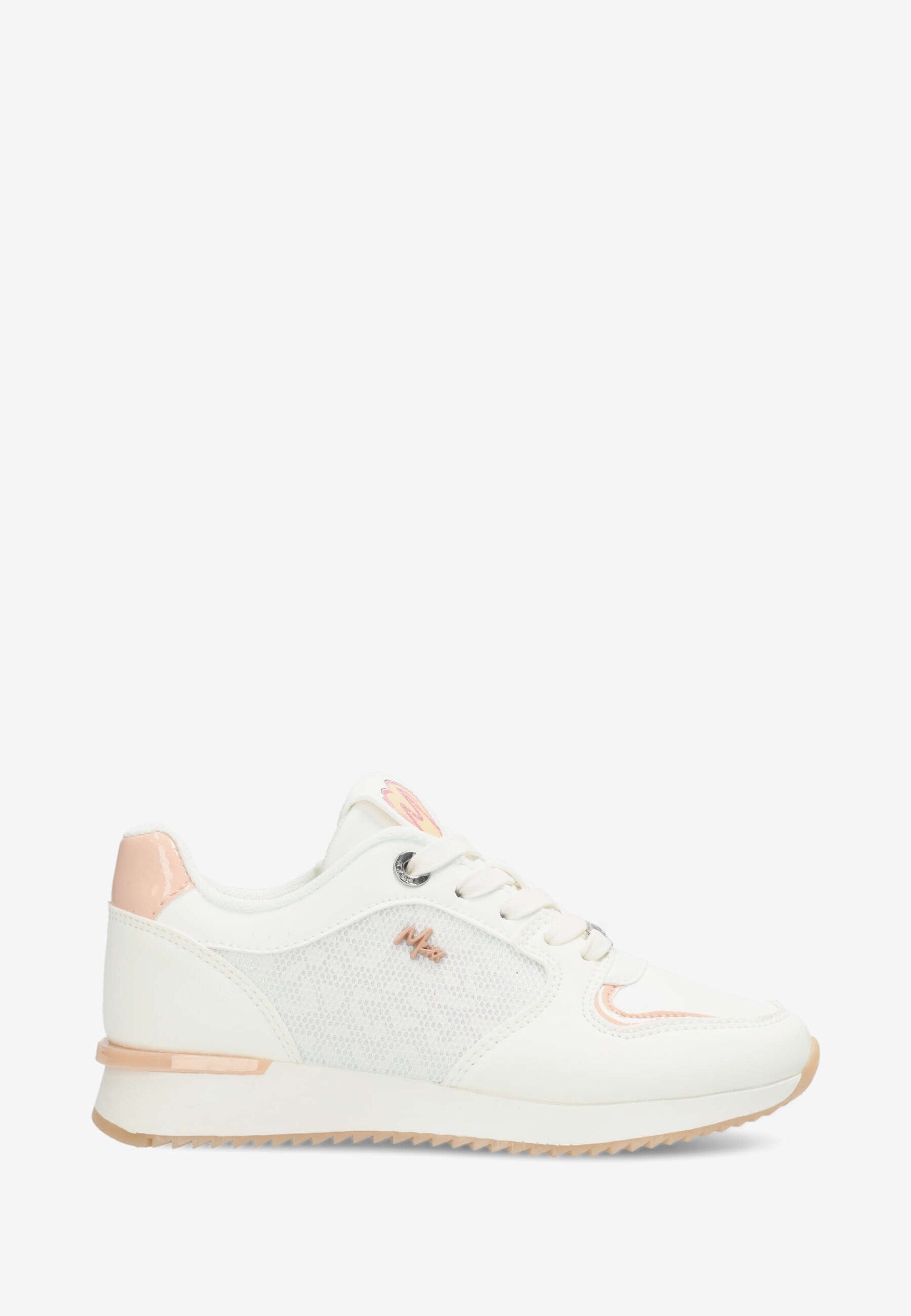 Sneaker Fleur Mini Wit/Roze