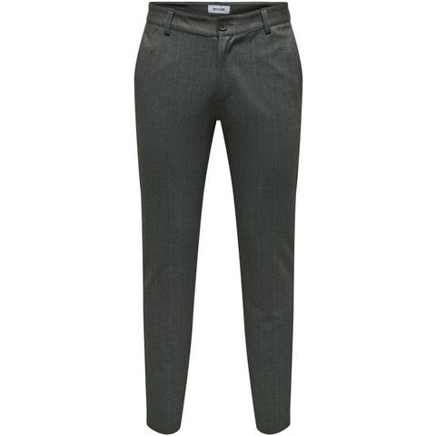 ONLY & SONS Pantalon ONSMARK SLIM 02093 HERRINGBONE PANT NOOS