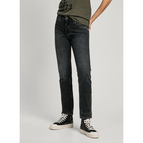 Pepe Jeans Straight jeans MW van robuust katoen-denim