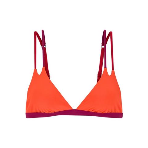 s.Oliver RED LABEL Beachwear Triangel-bikinitop Yella