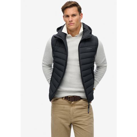 Superdry Bodywarmer HOODED FUJI SPORT PADDED GILET