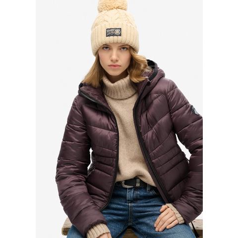 Superdry Gewatteerde jas HOODED FUJI QUILT PADDED JKT