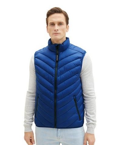 Tom Tailor Bodywarmer met ritszakken opzij