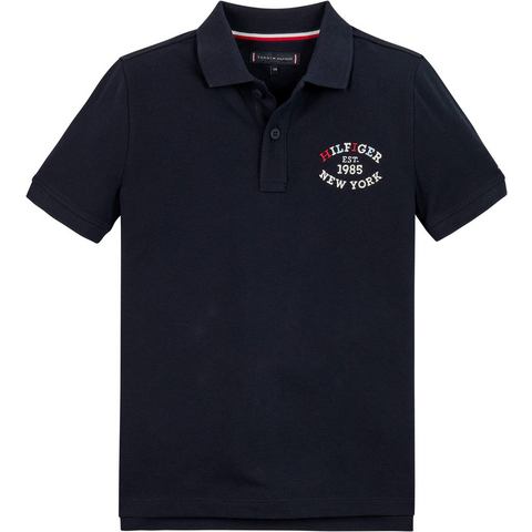 Tommy Hilfiger Poloshirt MONOTYPE REGULAR POLO SS Kinderen tot 16 jaar met logo-opdruk