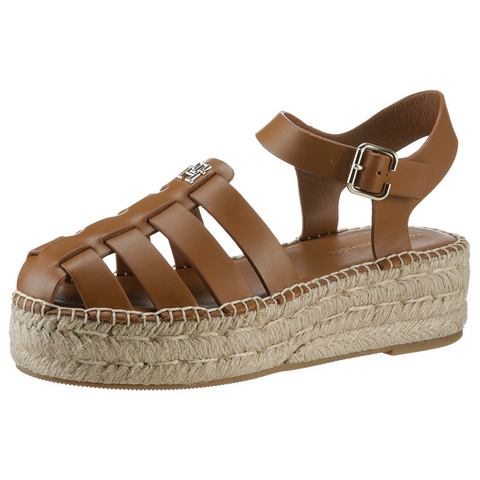 Tommy Hilfiger Sandalen TH AUTHENTIC LEATHER ESPADRILLE