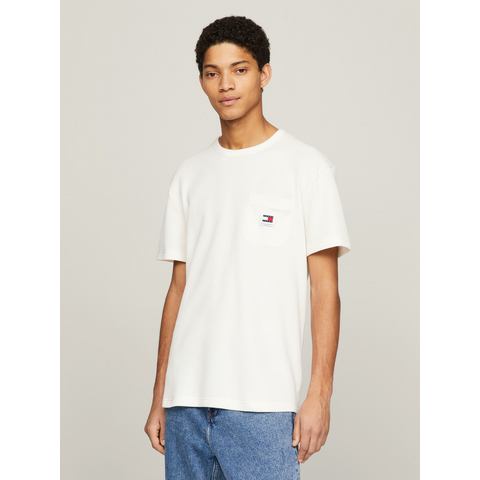 TOMMY JEANS T-shirt TJM REG WAFFLE S/S POCKET TEE