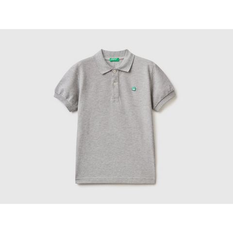 United Colors of Benetton Poloshirt met merklabel