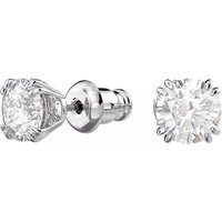 Swarovski Oorbellen - Constella Round cut Rhodium plated in silver