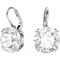 Swarovski Oorbellen - Millenia drop Round cut Rhodium plated in silver