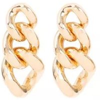 Jil Sander Oorbellen - Dw5 Gold Eco-Brass Earrings in gold